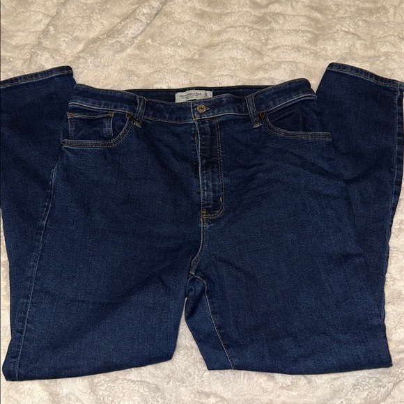 Abercrombie & Fitch Super Skinny Ankle High Rise size 12/31 - Picture 3 of 6